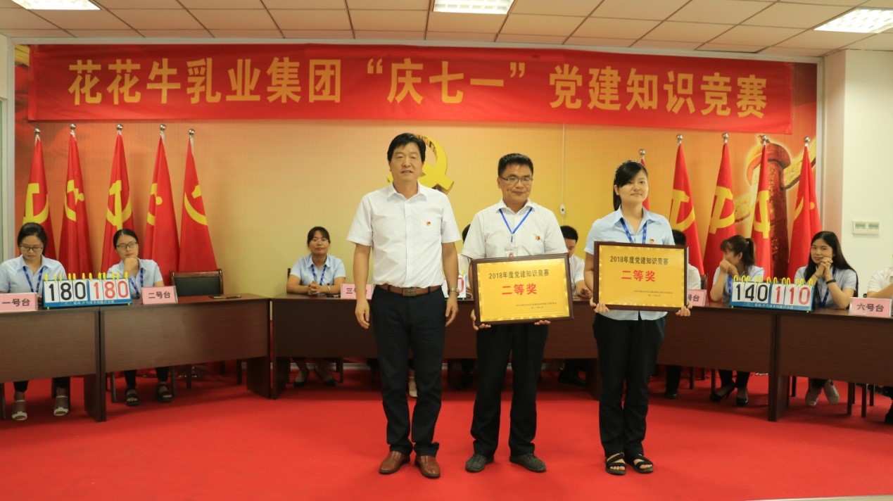 知识竞赛争先锋   比学赶超展风采 —— 心博（中国）乳业集团党委举办庆 “七一”党建知识竞赛