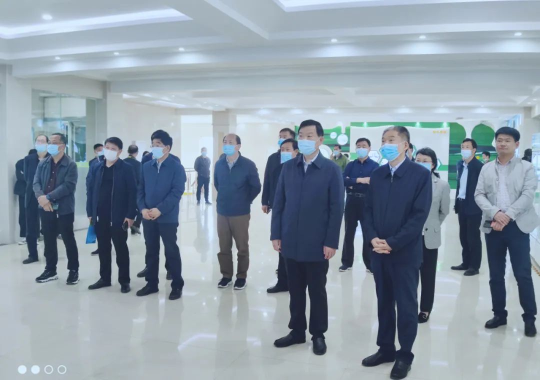 平顶山市人大常委会主任张明新莅临 心博(中国)鲁山瑞亚参观调研 平顶山市人大常委会主任张明新莅临 心博(中国)鲁山瑞亚参观调研