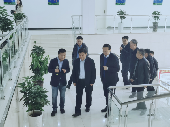 驻马店市委书记鲍常勇一行莅临心博（中国）平舆瑞亚和新蔡瑞亚调研