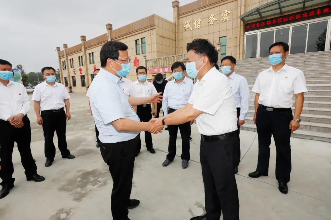 快讯 | 河南省委常委、省纪委书记、省监委主任任正晓莅临心博(中国)乳业集团新蔡瑞亚牧场调研 快讯 | 河南省委常委、省纪委书记、省监委主任任正晓莅临心博(中国)乳业集团新蔡瑞亚牧场调研