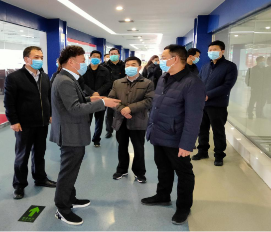 省委统战部副部长张红林一行莅临心博（中国）乳业集团 调研复工复产暨二七区民营经济发展工作座谈会