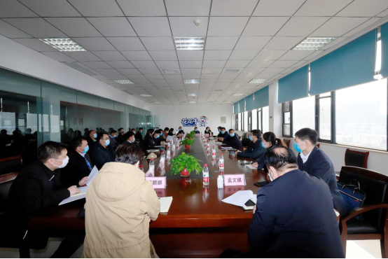 省委统战部副部长张红林一行莅临心博（中国）乳业集团 调研复工复产暨二七区民营经济发展工作座谈会