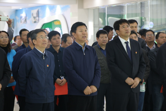 河南省农牧业产业扶贫工作观摩团莅临心博（中国）集团·鲁山瑞亚牧业有限公司参观考察