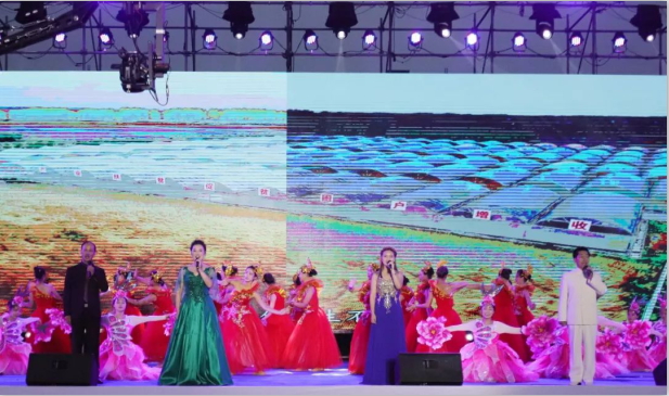 扶贫助学献爱心 · 大爱无疆心博（中国） || 新蔡县社会扶贫公益晚会隆重举行