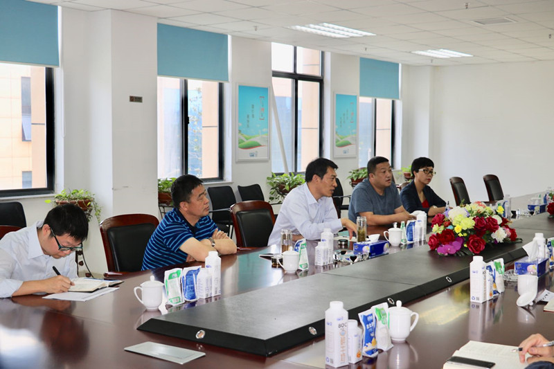 二七区张超副区长莅临心博（中国）公司 调研指导工作