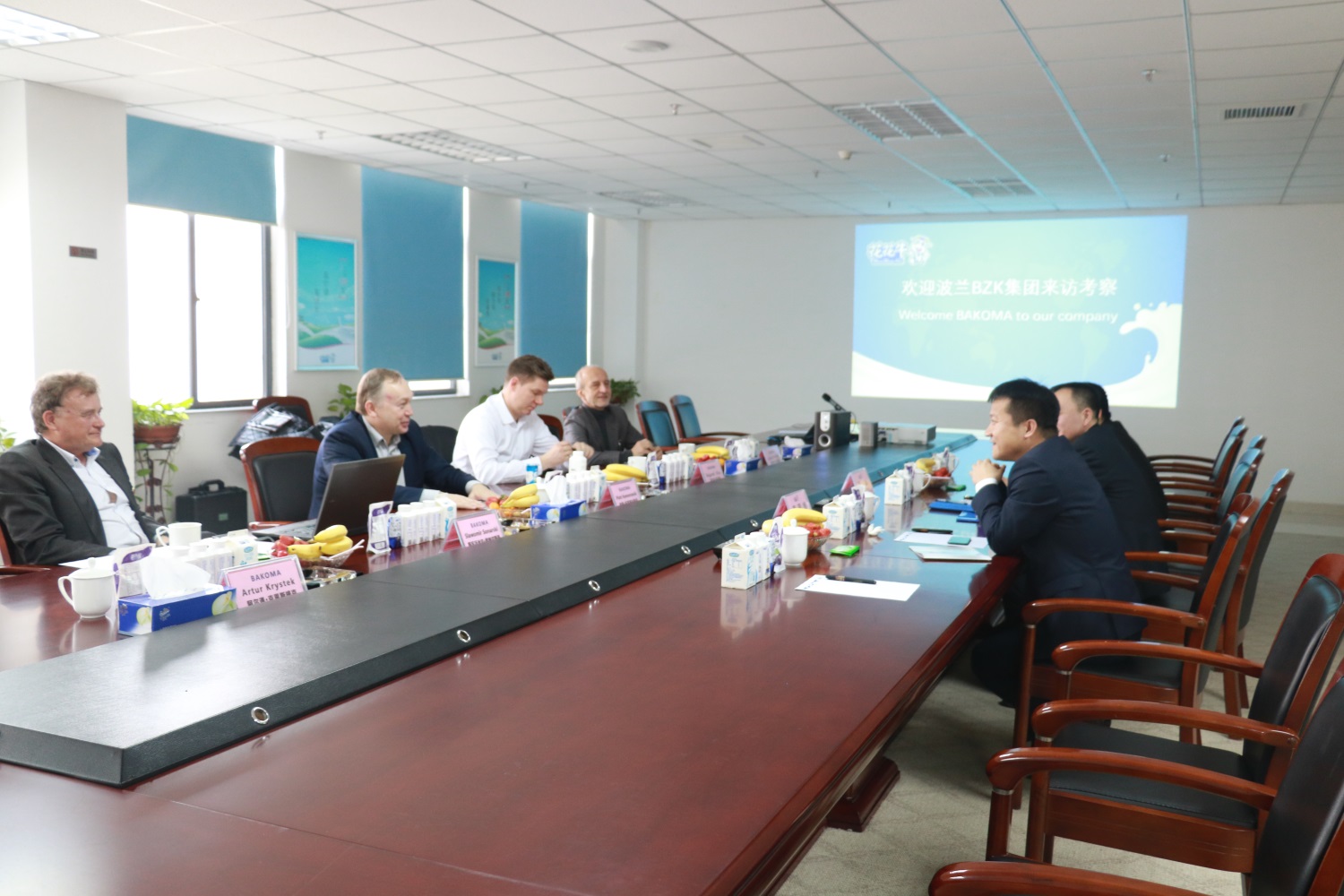 波兰BZK集团参观访问心博(中国) 波兰BZK集团参观访问心博(中国)