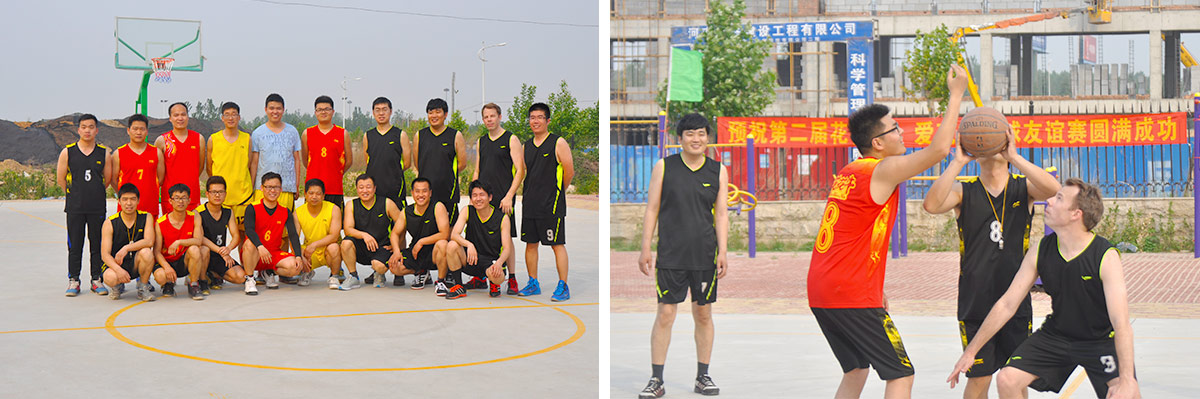 2016心博（中国）VS爱克林篮球友谊赛