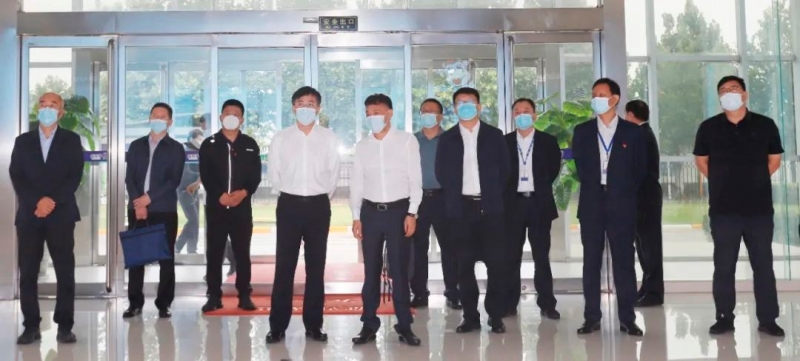 佳木斯市招商考察团莅临心博（中国）考察座谈