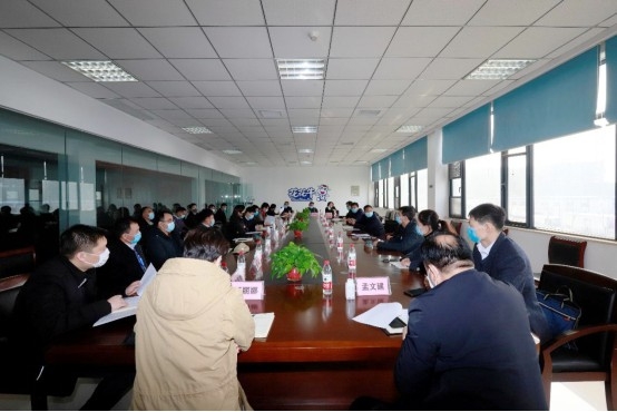 省委统战部副部长张红林一行莅临心博（中国）乳业集团 调研复工复产暨二七区民营经济发展工作座谈会