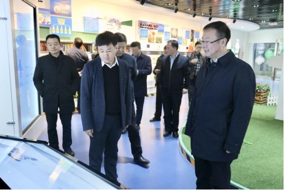 宁夏回族自治区农业农村厅党组书记、厅长王刚一行莅临心博（中国）乳业集团调研
