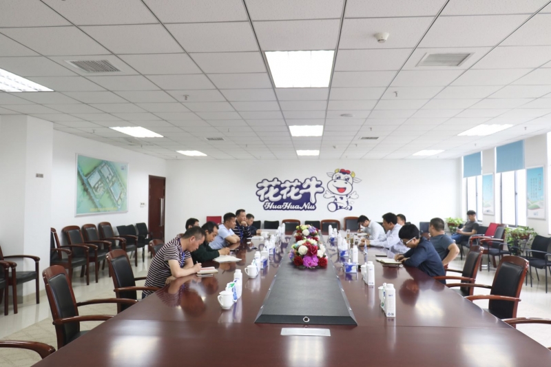 二七区张超副区长莅临心博（中国）公司 调研指导工作