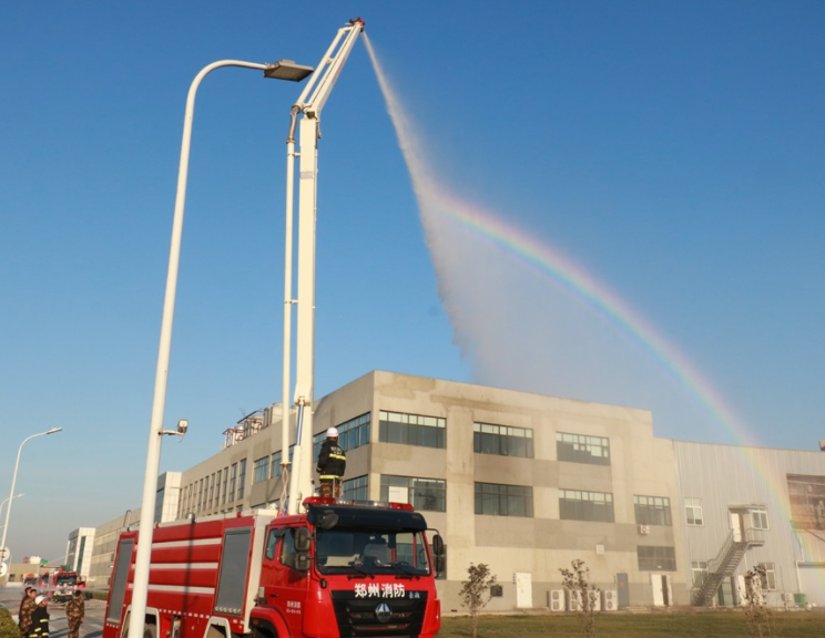 心博（中国）郑州分公司冬季消防演练