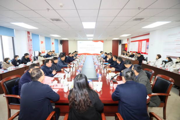 河南省省直机关后勤保障中心高海书记一行莅临心博（中国）乳业集团参观调研